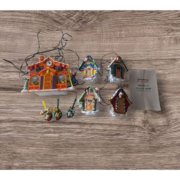 Mr. Christmas - Disney- Mickey's Clock Shop - Tested and Working - *Read - Picture 1 of 9